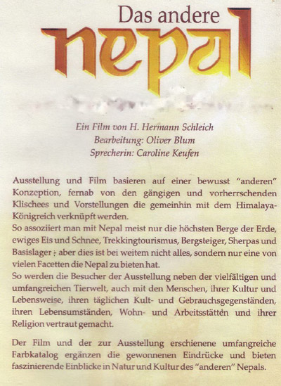 Das Andere Nepal Video